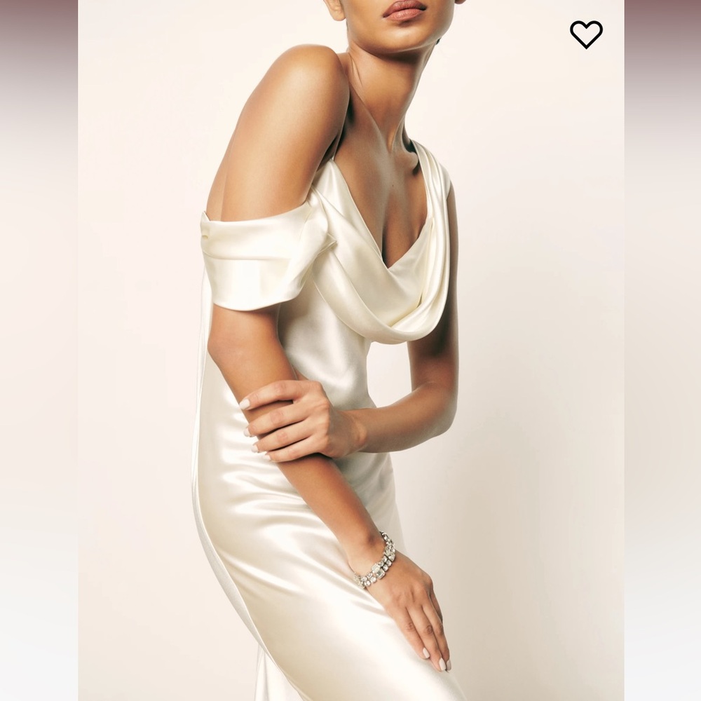 Reformation Ronda Silk Dress